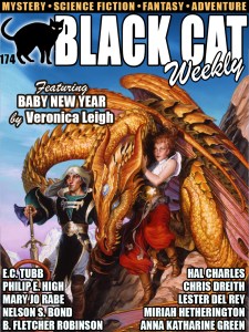 Cover of Black Cat Weekly issue 174